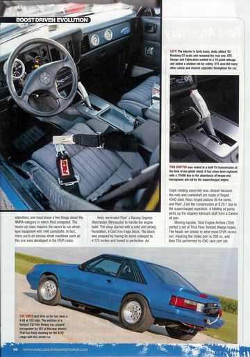 Magazine page 2: interior and rear three-quarter view